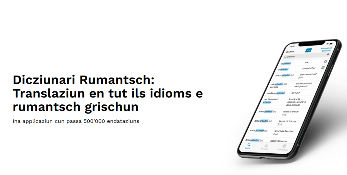 app dicziunari rumantsch