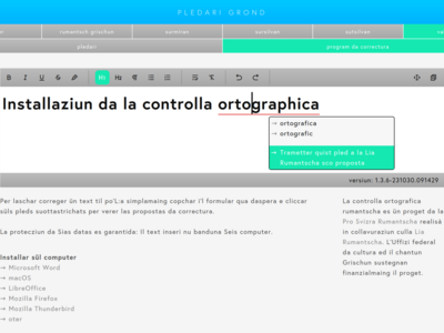 controlla ortografica